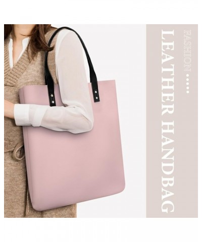 Fashion Large Capacity Satchel Tote Bag Casual Shoulder Bag Soft Leather Purse Color50 $18.30 Totes