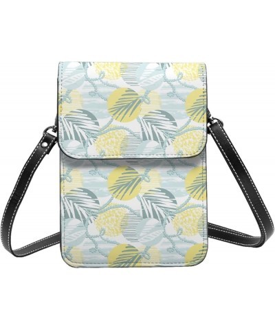 Womens Crossbody Bags Tie Dye Pattern Phone Bag Wallet Purses Adjustable Strap Hawaiian Style Botanical Pattern (19) $19.43 C...