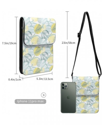 Womens Crossbody Bags Tie Dye Pattern Phone Bag Wallet Purses Adjustable Strap Hawaiian Style Botanical Pattern (19) $19.43 C...