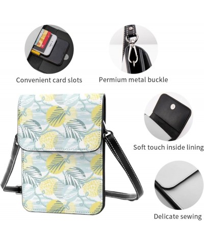 Womens Crossbody Bags Tie Dye Pattern Phone Bag Wallet Purses Adjustable Strap Hawaiian Style Botanical Pattern (19) $19.43 C...