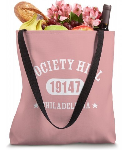 SOCIETY HILL Philadelphia PA 19147 Classic Athletic Design Tote Bag $13.52 Totes