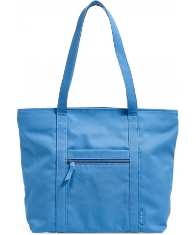 Womens Vera Tote Bag, Cotton Blue Aster - Recycled Cotton $31.13 Totes