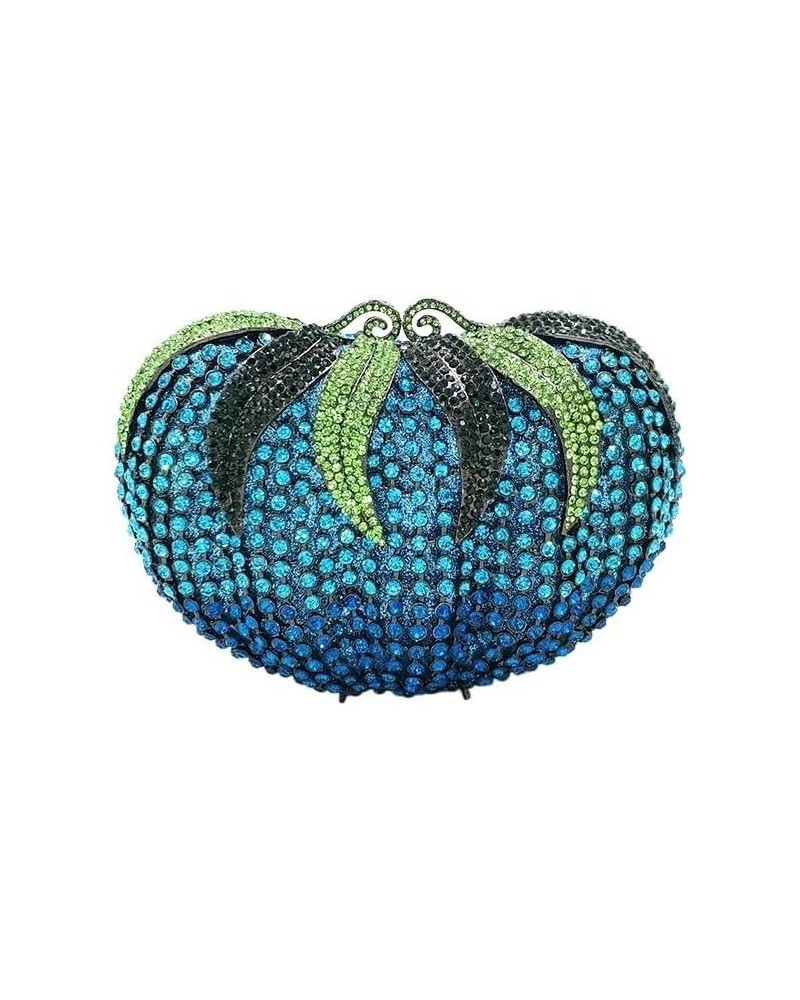 Crystal Purse Ms. Gala Pack Diamond Vegetable Tomato Fruit Strawberry Hands Pumpkin Car Crystal Wallet (Color : 01) Vegetable...