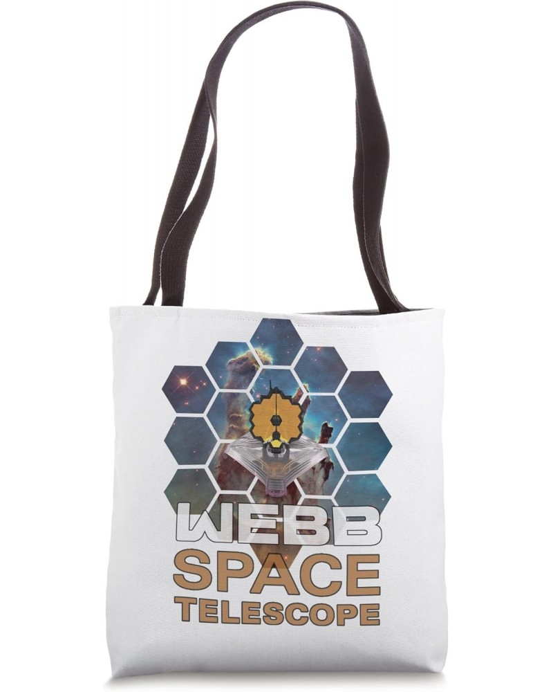 Webb Space Telescope in a Stunning Iconic Nebula Galaxy JWST Tote Bag $13.29 Totes