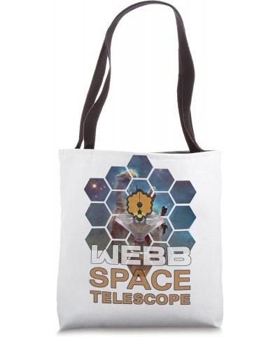 Webb Space Telescope in a Stunning Iconic Nebula Galaxy JWST Tote Bag $13.29 Totes