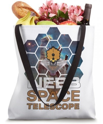 Webb Space Telescope in a Stunning Iconic Nebula Galaxy JWST Tote Bag $13.29 Totes