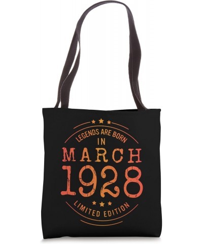 Birthday March 1928 Year Limited Edition Used Legends Tote Bag $15.07 Totes