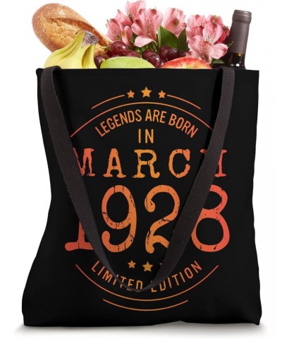 Birthday March 1928 Year Limited Edition Used Legends Tote Bag $15.07 Totes