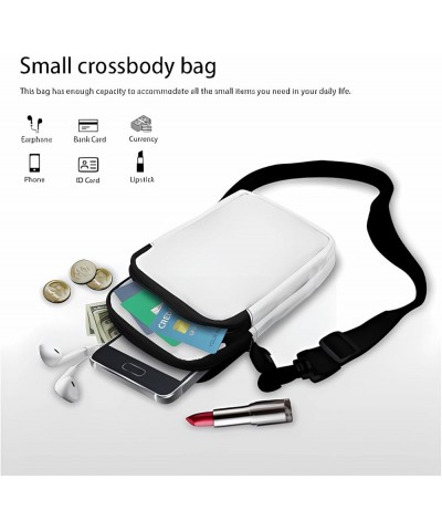 Small Crossbody Bags for Women Casual Phone Purse Cross Body Bag Women Bling Butterfly $10.00 Totes