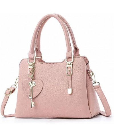 Women Solid Color Satchel Handbags Fashion Purses And Handbags Shoulder Tote Bags Top Handle Satchel For Women Beige $17.44 T...