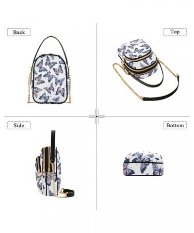 Small Crossbody Bags for Women Trendy Butterflies Vintage (1) Travel Sling Bag Women's Crossbody Handbags Satchel Bags $13.25...