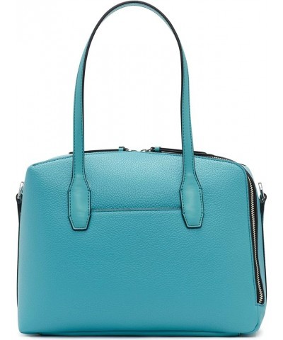 Brenda Top Zip Satchel Turquoise $38.98 Satchels