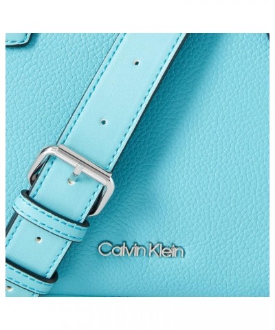 Brenda Top Zip Satchel Turquoise $38.98 Satchels