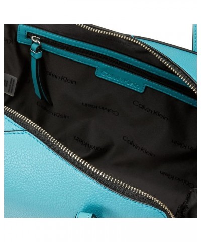 Brenda Top Zip Satchel Turquoise $38.98 Satchels