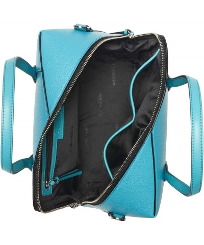 Brenda Top Zip Satchel Turquoise $38.98 Satchels