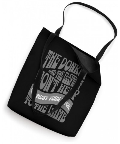 We Must Turn Back To The Lamb Inspirational Tote Bag $12.00 Totes