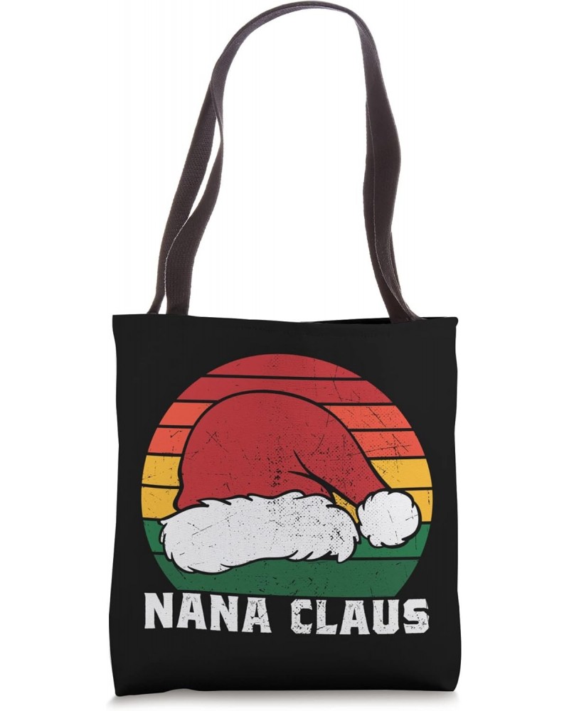 Nana Claus Funny Grandmother Christmas Xmas Pajama Tote Bag $10.11 Totes