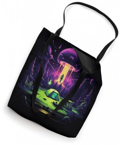 Camping UFO Gear Alien Abduction Tote Bag $9.71 Totes