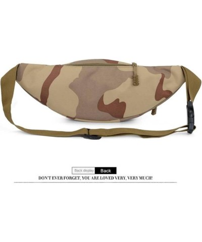 Tactical Outdoor Sports Camouflage Waist Bag Running Chest Bag Waterproof Messenger Bag Small Shoulder Bag 123-2junlvmicai $2...