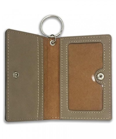 ID Holder Wallet, Chinese Honor Symbol, Personalized Engraving Included (Teal) Light Brown $13.72 Wallets