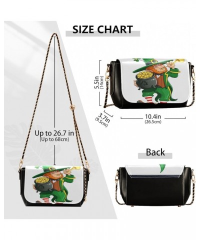 Crossbody Bags for Women Trendy Women's Black Shoulder Bag Small PU Leather Flap Cross Body Bag Handbags Pattern3 $24.59 Cros...