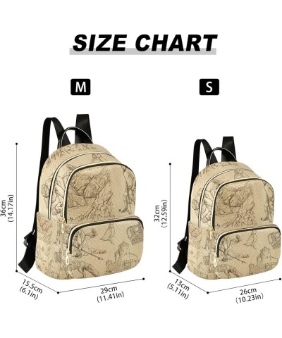 Hawaiian Floral Camouflage Quilted Backpack Backpack Purse Casual Travel Purse Travel Scandinavia Pattern Small $16.37 Backpacks