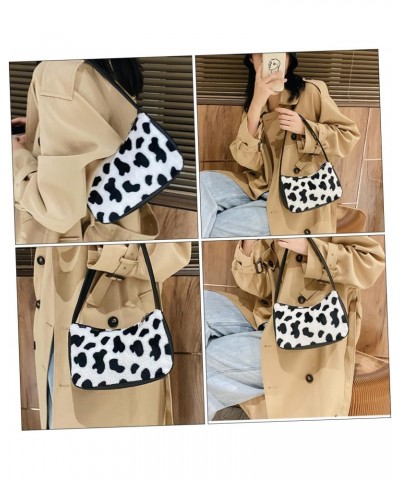 3 Pcs Underarm Bag Cow Wallets for Women Pouch Puffy Bags Tote Accessories Black Wallet School Bag Cell Phone Accessories Han...