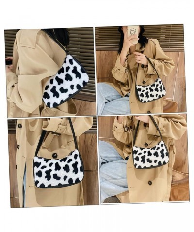 3 Pcs Underarm Bag Cow Wallets for Women Pouch Puffy Bags Tote Accessories Black Wallet School Bag Cell Phone Accessories Han...