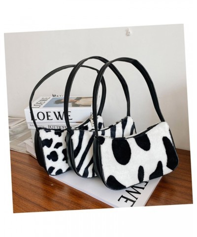 3 Pcs Underarm Bag Cow Wallets for Women Pouch Puffy Bags Tote Accessories Black Wallet School Bag Cell Phone Accessories Han...