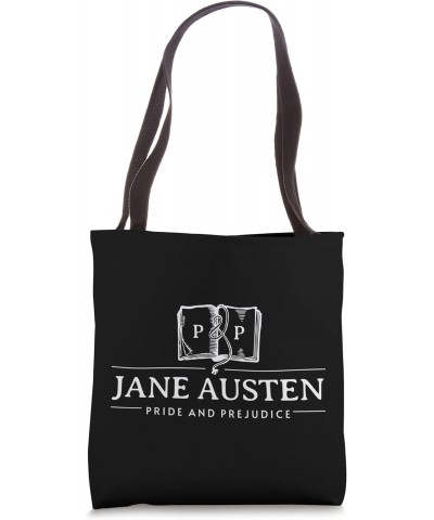 Jane Austen Pride and Prejudice Book Design Tote Bag $13.00 Totes