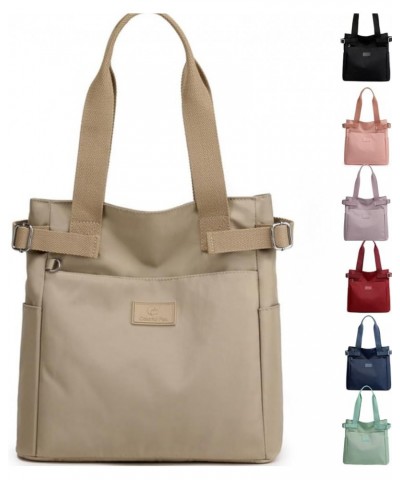 Casual Nylon Tote Bags Women Hobo Crossbody Bag Purse for Women Large Work Travel Shoulder Bags Handbags Bag Bb 0441-khaki $9...