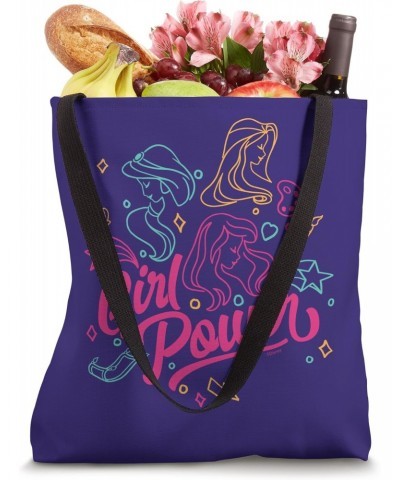 Princess Jasmine Rapunzel Ariel Girl Power Tote Bag $11.34 Totes