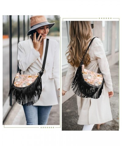 Cute Rabbit Crossbody Bags for Women, Crossbody Purse Shoulder Purse and Handbags with Adjustable Strap225 $14.84 Crossbody Bags