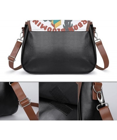 Leather Hobo Bags Women's Crossbody Shoulder Bag Classic City Top Handle Satchels Lovely Cartoon Cat Color12 $25.49 Hobo Bags