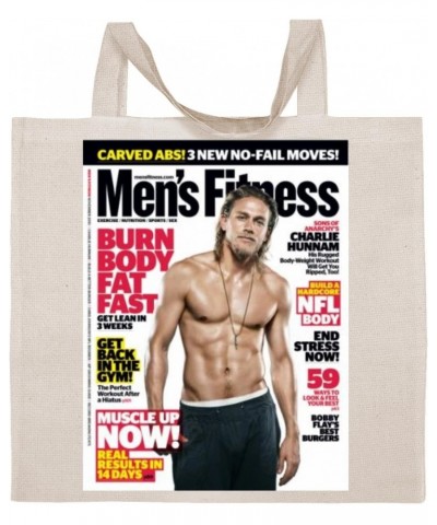 Charlie Hunnam - Cotton Photo Canvas Grocery Tote Bag IDPP347702 $20.08 Totes