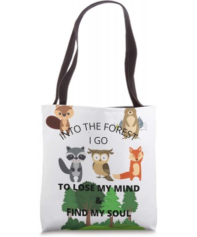 Yoga Forest Animals for Kids Tote Bag $9.89 Totes