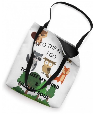 Yoga Forest Animals for Kids Tote Bag $9.89 Totes