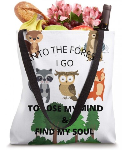 Yoga Forest Animals for Kids Tote Bag $9.89 Totes