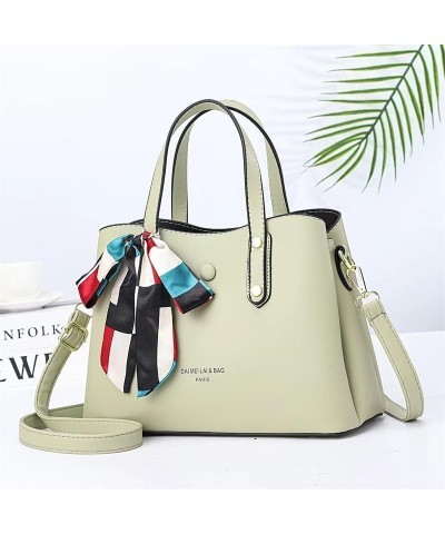 Women's Solid Color Large Capacity Zippered Compartments Satchel Handbag Ladies Tote Shoulder Bags Top Handle Bag Yellow $21....