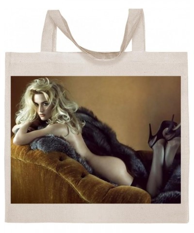 Kate Winslet - Cotton Photo Canvas Grocery Tote Bag IDPP174930 $14.88 Totes