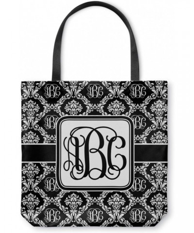 Personalized Monogrammed Damask Canvas Tote Bag $21.13 Shoulder Bags