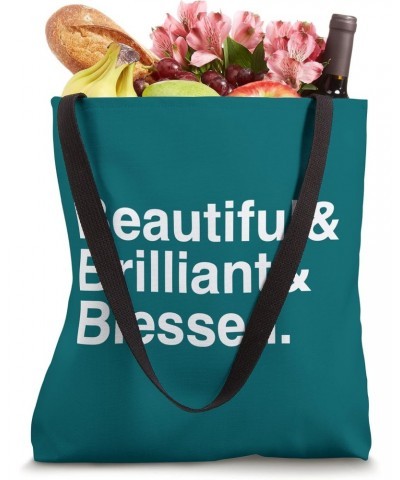 BEAUTIFUL & BRILLIANT & BLESSED Tote Bag $10.87 Totes