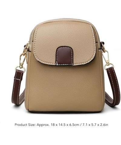 Shoulder Bag Womens Small, Soft Mobile Phone Shoulder Bag, Bum Bag, Handbag Womens Modern Bags Beige $13.91 Shoulder Bags