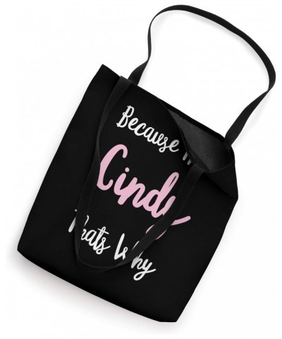 Cindy Name Personalized Custom Women Girl Pink Kids Girly Tote Bag $12.46 Totes