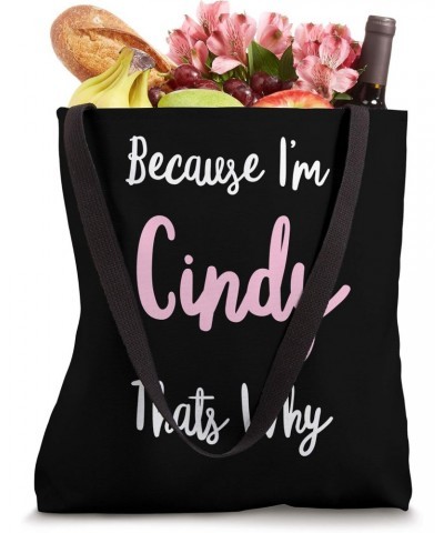 Cindy Name Personalized Custom Women Girl Pink Kids Girly Tote Bag $12.46 Totes