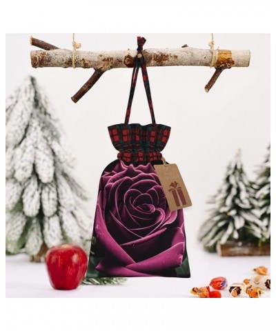 Grass And Dove Christmas Gift Bag - Stylish Eco-Friendly Polyester Bag For Your Festive Presents Gothic Rose Small $10.55 Han...