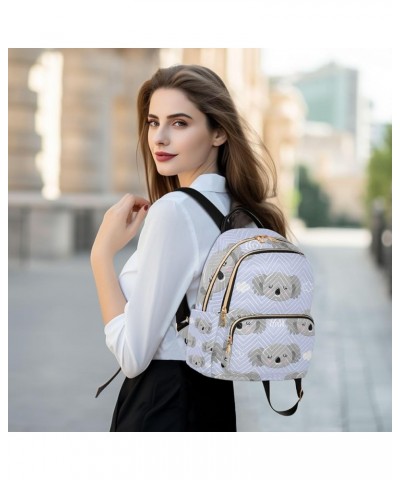 Small Backpack for Women Travel Bag Cute Koala Bear Cloud Daypack Purse Fashion Shoulder Bag Rucksack Medium B389 $14.81 Back...