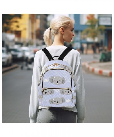 Small Backpack for Women Travel Bag Cute Koala Bear Cloud Daypack Purse Fashion Shoulder Bag Rucksack Medium B389 $14.81 Back...