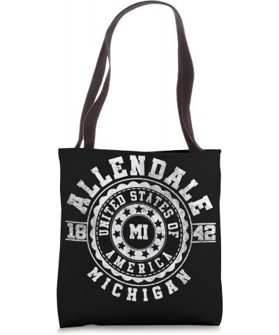 Allendale MI | Michigan | Vintage City Apparels Tote Bag $13.74 Totes