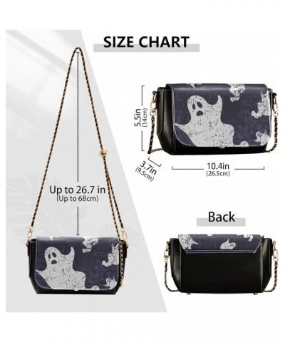 Crossbody Bags for Women Trendy Women's Black Shoulder Bag Small PU Leather Flap Cross Body Bag Handbags Pattern8 $22.13 Cros...